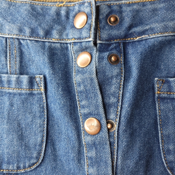 Brandy Melville Women's Jean Skirt - Size: 28 - Color: Blue - NWOT - Picture 4 of 9